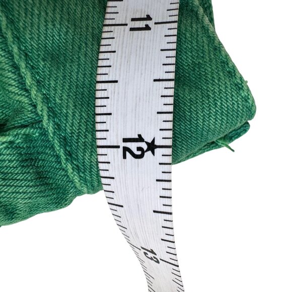 Zara Green Button-Fly Wide Leg Jeans - Size 2 - Picture 10 of 15